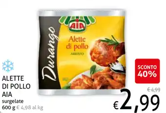 Ecu Discount Alette Di Pollo AIA 600g offerta