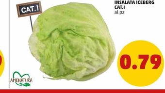 PENNY Insalata iceberg cat.i offerta