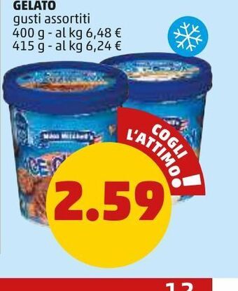 PENNY Gelato gusti assortiti offerta