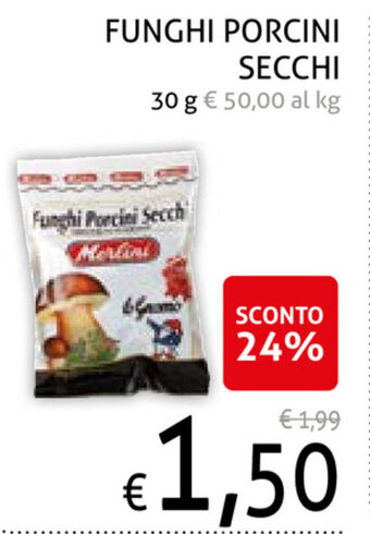 Ecu Discount Funghi Porcini Secchi 30g offerta