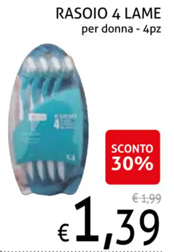 Rasoio 4 Lame