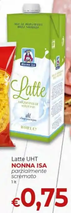 Iper Nonna Isa Nonna Isa Latte UHT parzialmente scremato 1 lt offerta