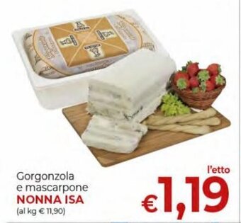 Nonna Isa Gorgonzola e mascarpone