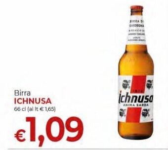 Iper Nonna Isa Ichnusa Birra 66 cl offerta