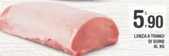 Super Carni Lonza a Tranci di Suino offerta
