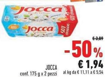 Conad Jocca conf. 175 g x 2 pezzi offerta