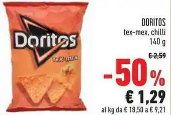 Doritos tex-mex, chilli 140 g