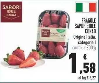 Sapori & Idee Conad Fragole 300 g