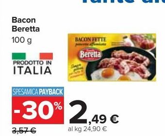 Carrefour Iper Bacon beretta offerta