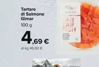Carrefour Iper Tartate di salmone gimar offerta