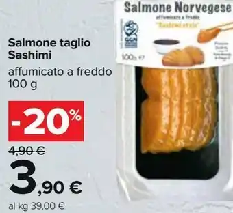 Carrefour Iper Salmone taglio sashimi offerta
