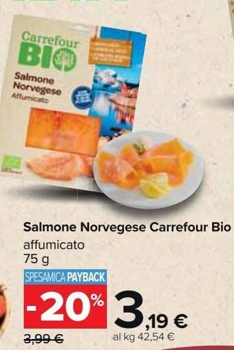 Carrefour Iper Salmone norvegese carrefour bio offerta