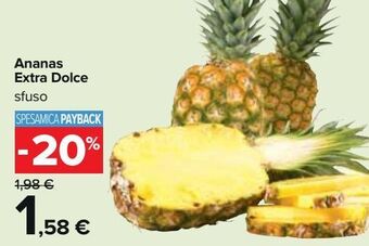 Carrefour Iper Ananas extra dolce offerta