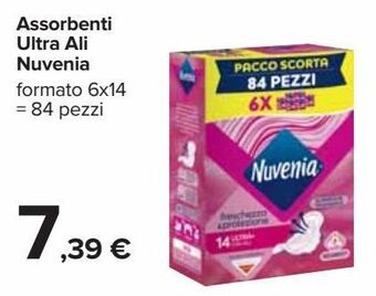 Carrefour Iper Assorbenti ultra ali nuvenia offerta