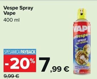 Carrefour Iper Vespe spray vape offerta