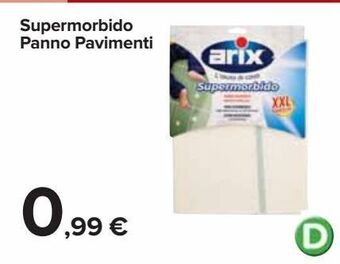 Supermorbido panno pavimenti