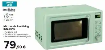 Carrefour Iper Microonde innoliving inn-861g offerta