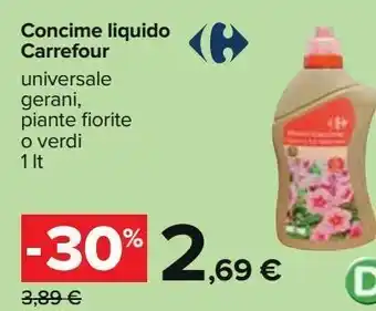 Concime liquido carrefour