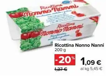 Ricottina nonno nanni