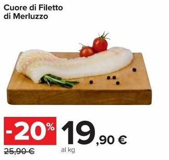Carrefour Market Cuore di filetto di merluzzo offerta