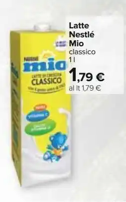Carrefour Iper Latte nestlé mio offerta