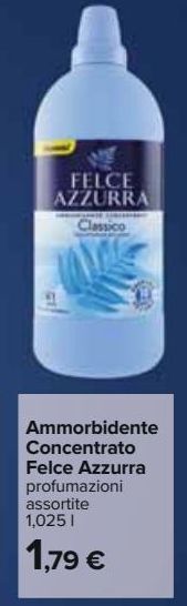 Carrefour Iper Ammorbidente concentrato felce azzurra offerta