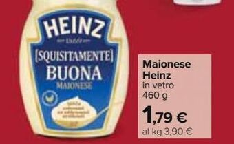 Carrefour Iper Maionese heinz offerta