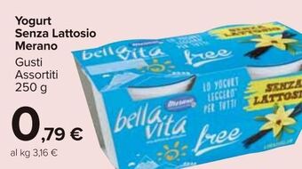Carrefour Market Yogurt senza lattosio merano offerta