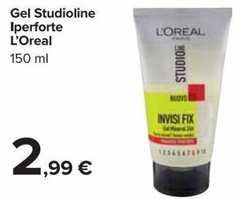 Carrefour Market Gel studioline iperforte l'oreal offerta