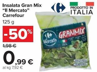 Carrefour Market Insalata gran mix il mercato carrefour offerta