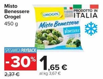 Carrefour Market Misto benessere orogel offerta