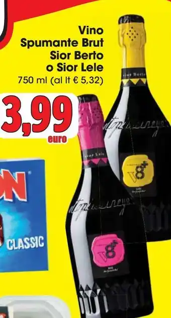 Carrefour Market Vino spumante brut sior berto o sior lele offerta