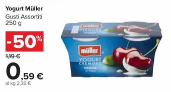 Carrefour Market Yogurt muller offerta