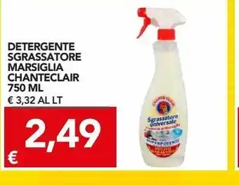 Detergente sgrassatore marsiglia chanteclair 750 ml