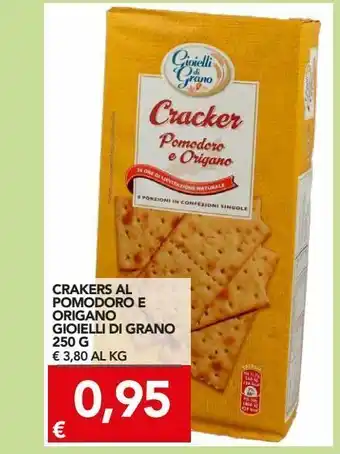 Crackers al pomodoro e origano gioielli di grano 250g