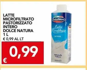 TuoDi Latte dolce natura microfiltrato pastorizzato intero 1 l offerta