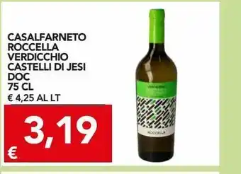 TuoDi Casalfarneto roccella verdicchio castelli di jesi doc 75 cl offerta