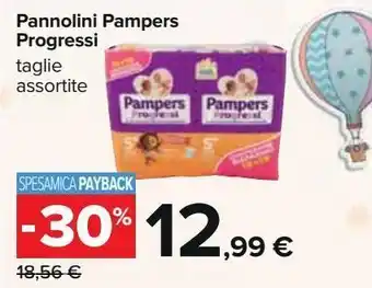 Carrefour Iper Pannolini pampers progressi offerta