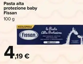 Carrefour Iper Pasta alta protezione baby fissan offerta