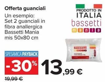 Offerta guanciali