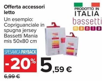 Carrefour Iper Offerta accessori letto offerta