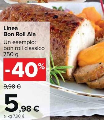 Carrefour Market Linea bon roll aia offerta