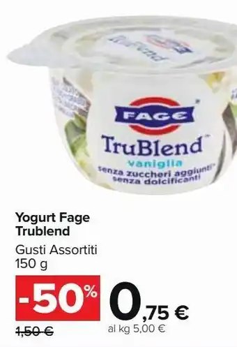 Yogurt fage trublend