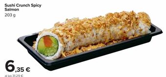 Carrefour Market Sushi crunch spicy salmon offerta