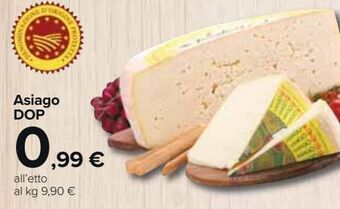 Carrefour Market Asiago dop offerta