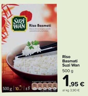 Carrefour Market Riso basmati suzi wan offerta