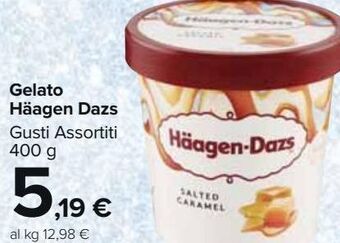 Carrefour Market Gelato häagen dazs offerta