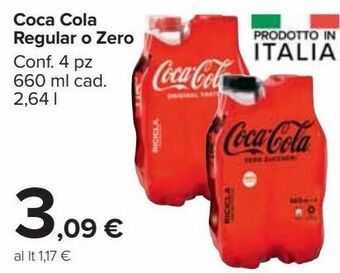 Carrefour Market Coca cola regular o zero offerta