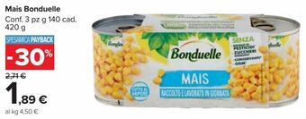 Carrefour Market Mais bonduelle offerta