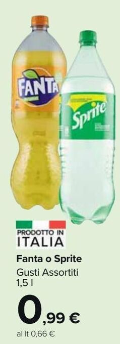 Carrefour Market Fanta o sprite offerta